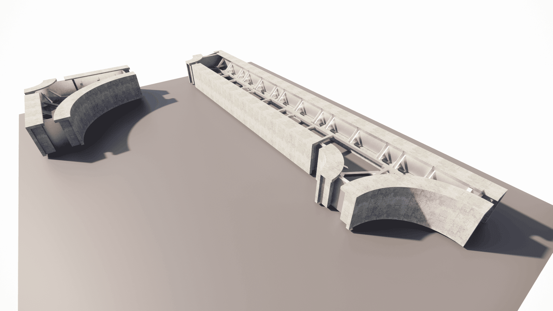 Design of a planter using custom UHPC panels