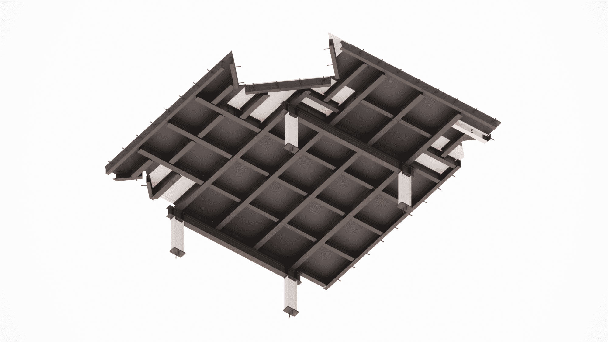 Preparation of precise Bill of Materials (BOM) for fabrication of structural steel elements from the Tekla model
