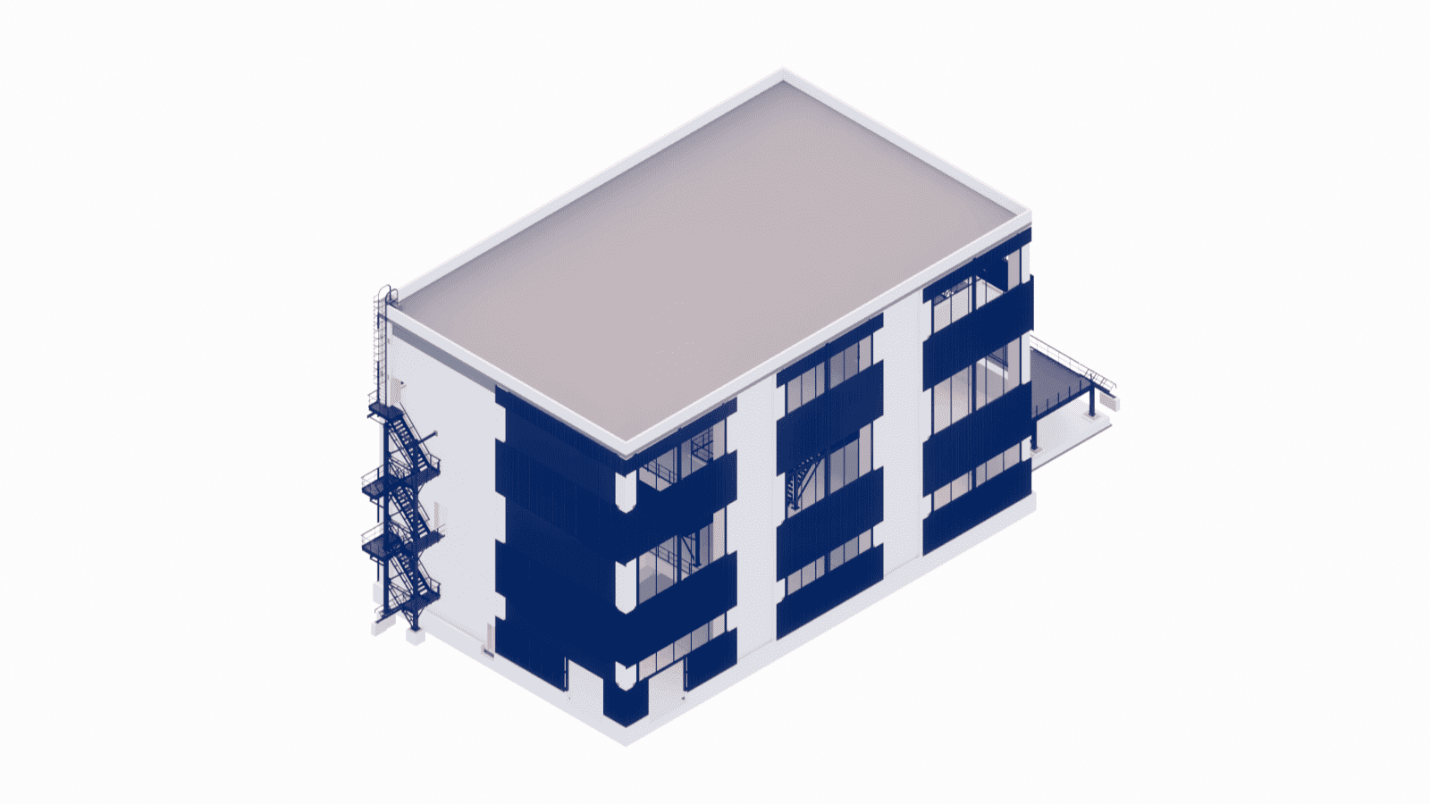 Structural calculation of embedded steel plates and post-installed anchor systems for attaching secondary steel supports to the concrete frame