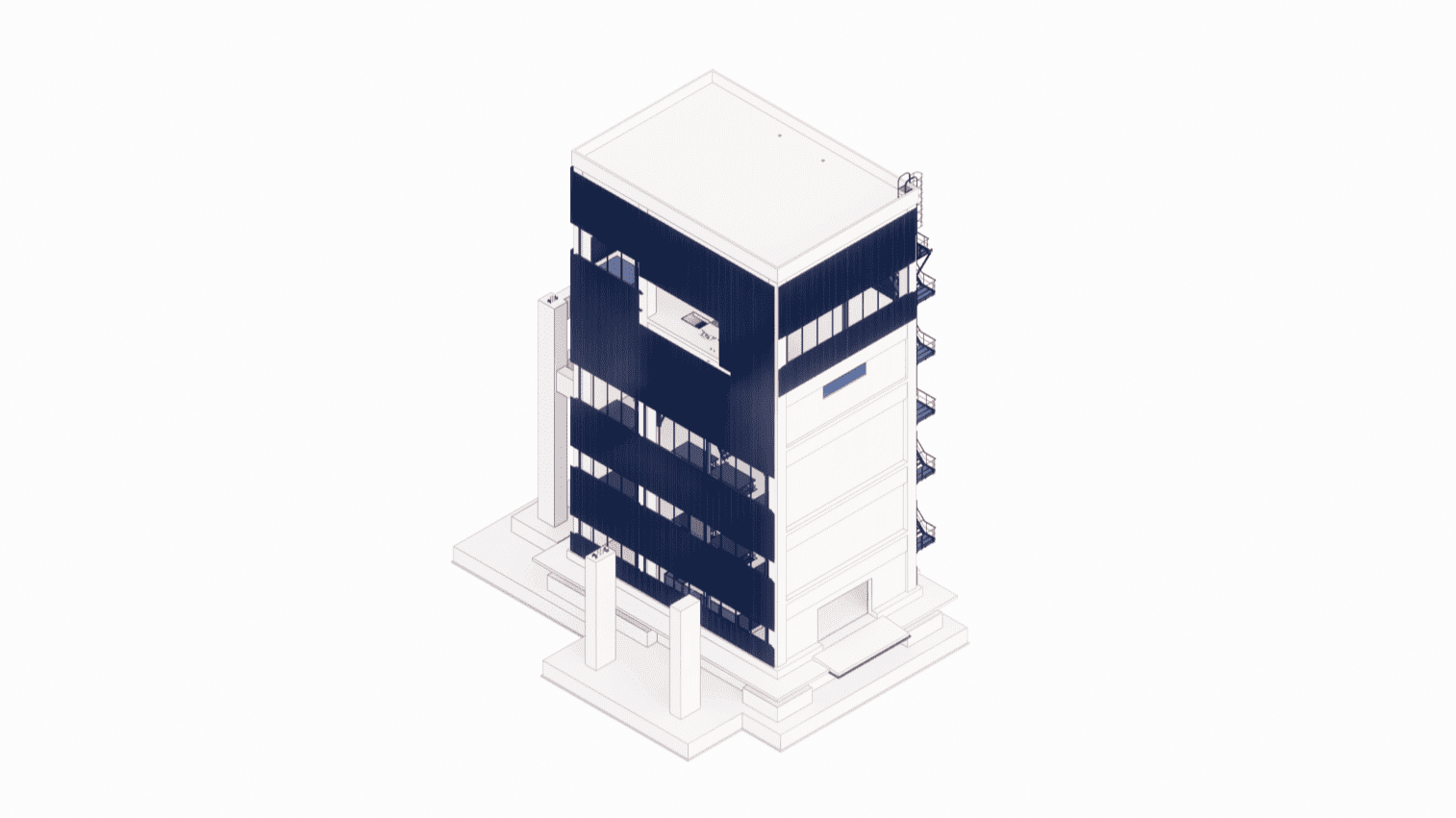 Design of conveyor transfer buildings, including wind load calculation on the cladding and frame