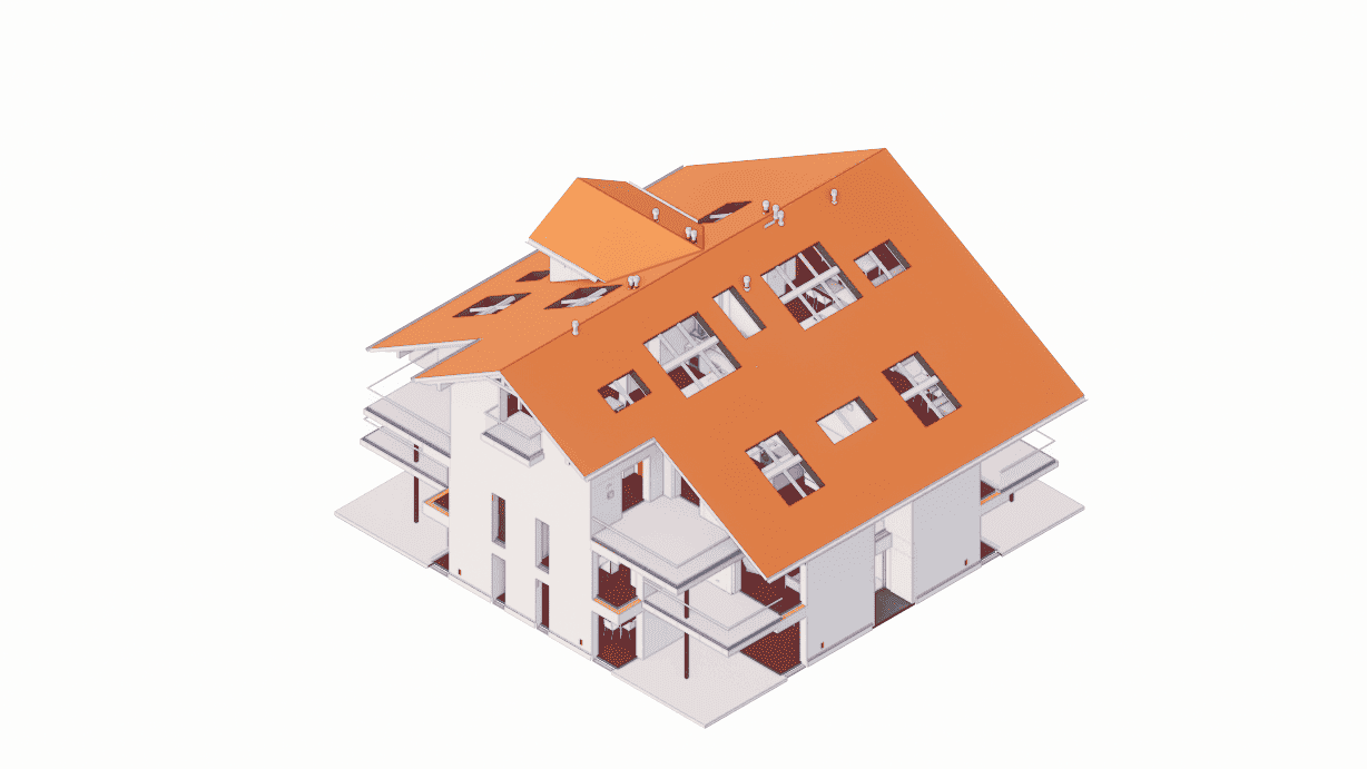 Revit modeling for compliance checks against local residential building codes in the USA