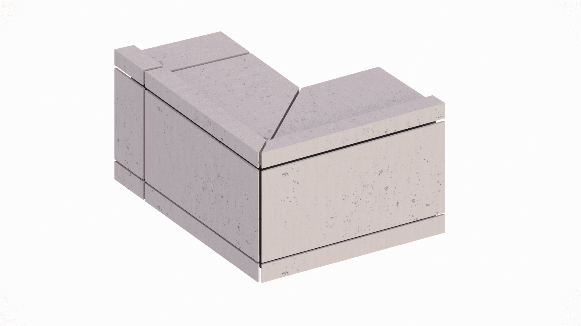 Shop drawing showing anchor placement and connection nodes for UHPC panels